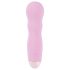 Cuties Mini Rose - vibrador ondulado recargable (rosa)