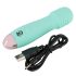 Varita Mágica Mini Cuties - masajeador vibrador recargable (verde)