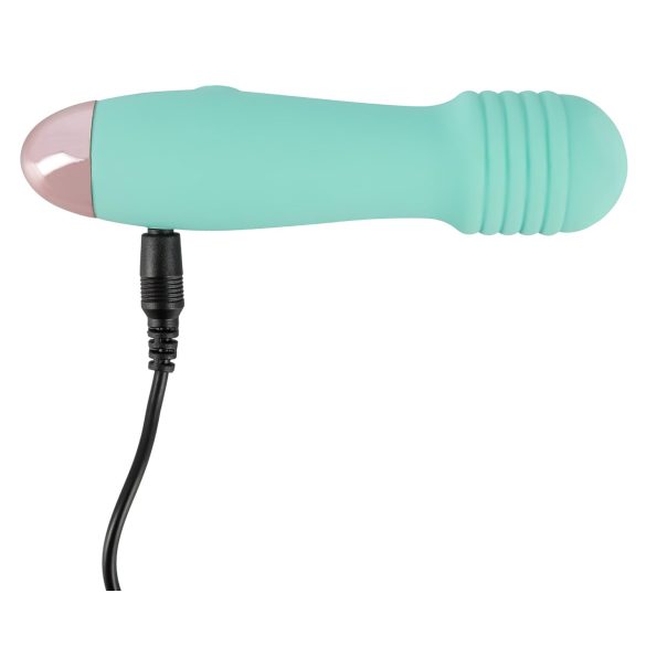 Cuties Mini Wand - vibrador masajeador recargable mini verde