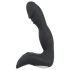 Rebel - vibrador prostático recargable con pene (negro)
