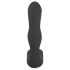 Rebel - vibrador prostático recargable con pene (negro)