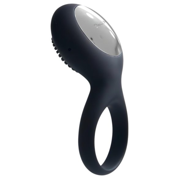 Svakom Tyler - Anillo Vibrador Recargable e Impermeable para Hombre (Negro)