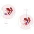 Svakom Elva - huevo vibrador recargable con control remoto (rojo)