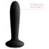 Svakom Primo - recargable, impermeable, vibrador anal cálido (negro)