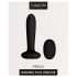 Svakom Primo - vibrador anal recargable, impermeable y calentador (negro)
