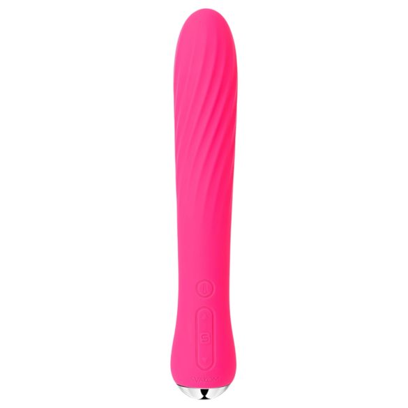 Svakom Anya - Vibrador Calentador Recargable (Rojo)
