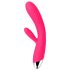 Svakom Angel - Vibrador rojo resistente al agua con calefacción y brazo para clítoris