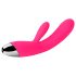 Svakom Angel - Vibrador rojo resistente al agua con calefacción y brazo para clítoris