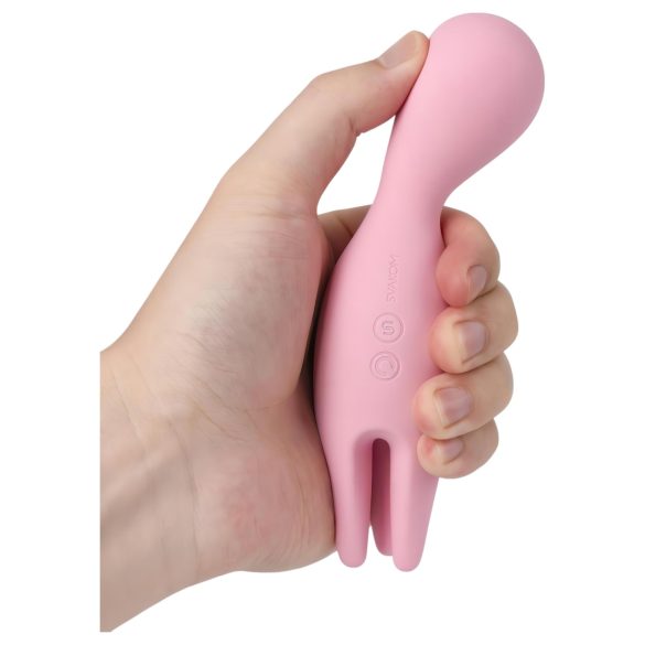 Svakom Nymph - vibrador estimulador de clítoris recargable - silicona rosa