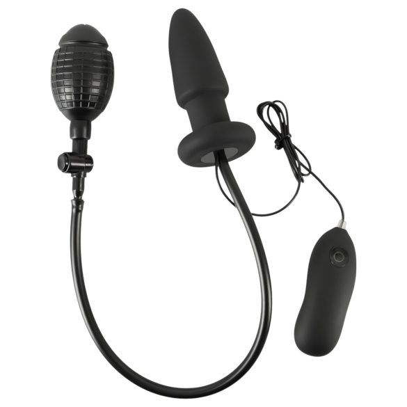 You2Toys - vibrador anal inflable (negro)