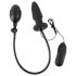 You2Toys - vibrador anal inflable (negro)