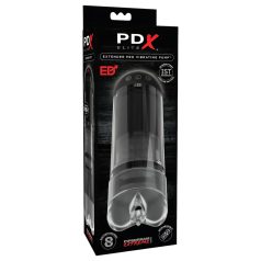   PDX Elite Extender Pro - recargable succionador vibrante (negro)