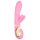 G-Vibe GRabbit - vibrador punto G recargable, 3 motores (rosa)