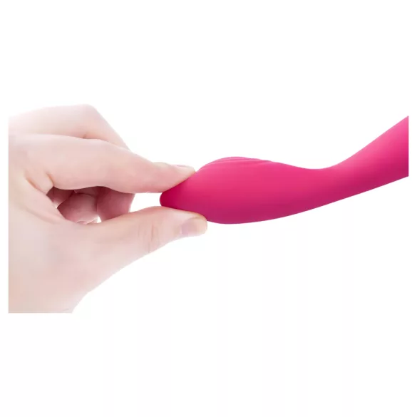 Svakom Iris - vibrador punto G recargable e impermeable - rojo