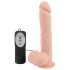 Vibrador giratorio con ventosa - Natural