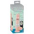 Vibrador giratorio con ventosa - Natural