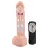 Vibrador giratorio con ventosa - Natural