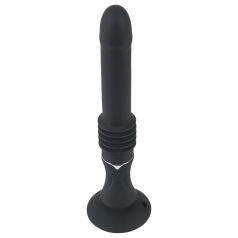   You2Toys Fucking Machine - vibrador empujador con ventosa (negro)