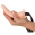 You2Toys - Arnés con vibrador recargable (color natural)