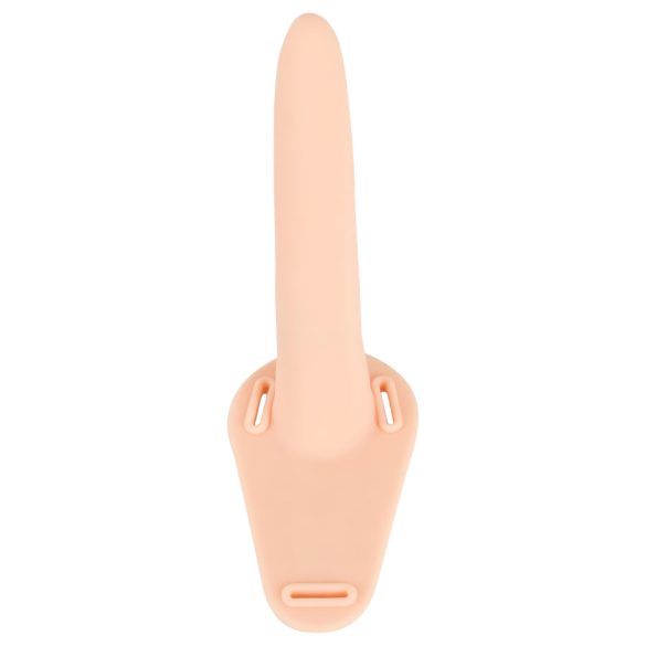 You2Toys - arnés con consolador vibrador recargable - color natural