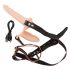 You2Toys - Strap-On - Doble Vibrador Ajustable (color piel)