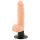 Vibrador realista con ventosa - M piel natural