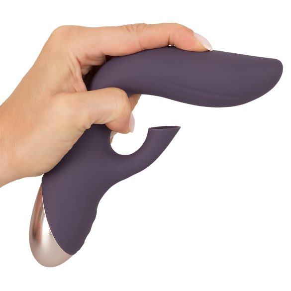 Javida - vibrador succionador de clítoris impermeable - silicona lila