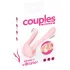 Couples Choice - vibrador para parejas de 2 motores (rosa)