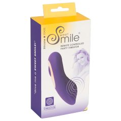   SMILE Panty - vibrador con control remoto para clítoris (lila)