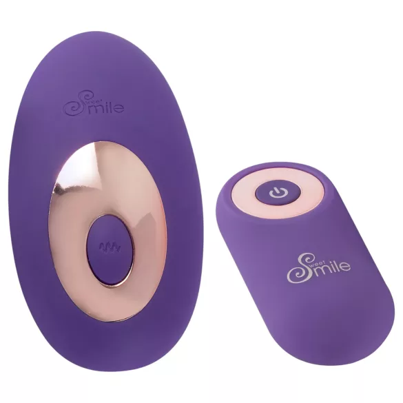 SMILE - vibrador para clítoris con mando a distancia recargable - lila