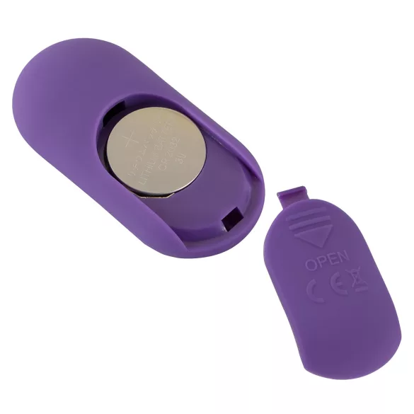 SMILE - vibrador para clítoris con mando a distancia recargable - lila