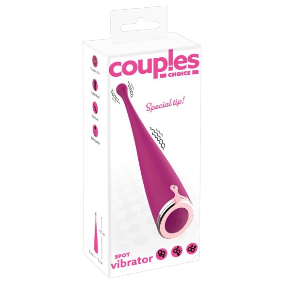 Couples Choice - vibrador de clítoris recargable (rosa)