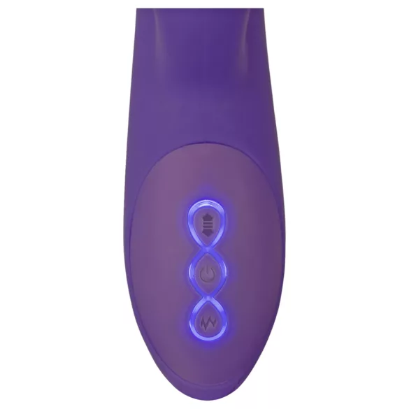 Smile Pearl - vibrador con bolas estimulantes - silicona lila