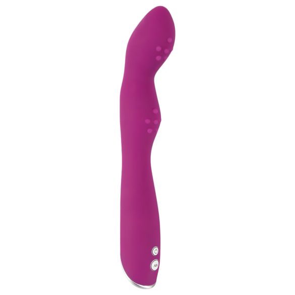 SMILE - vibrador flexible punto A y G - silicona rosa