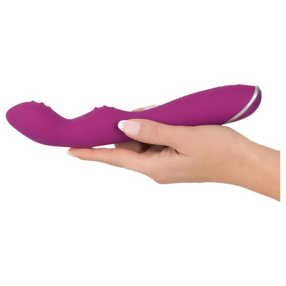 SMILE - vibrador flexible punto A y G - silicona rosa