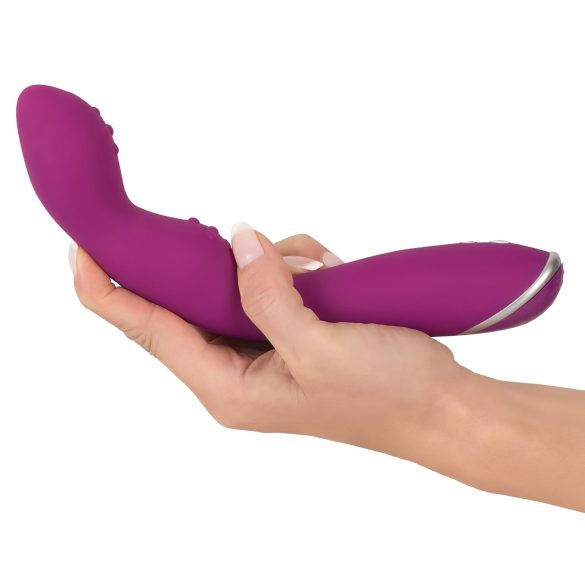 SMILE - vibrador flexible punto A y G - silicona rosa