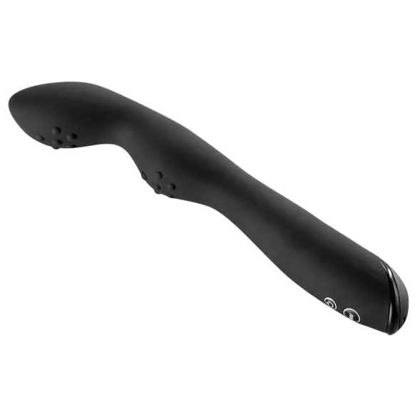 Rebel - Vibrador prostático doble motor - silicona negra