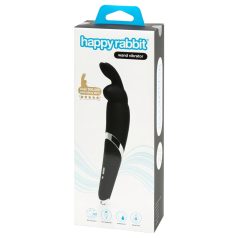 Happyrabbit Wand - vibrador masajeador recargable (negro)
