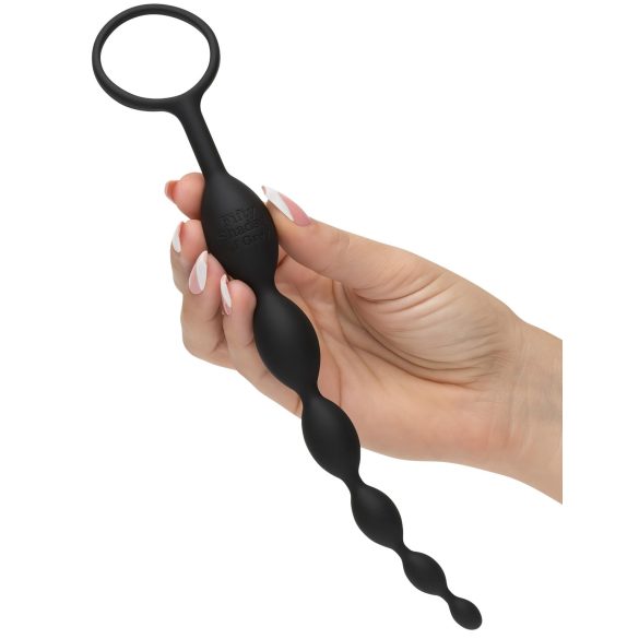 Fifty Shades of Grey - Set anal 4 en 1 - silicona negra