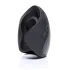 Hot Octopuss Pulse Solo Lux - masturbador masculino recargable - silicona negra