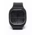 Hot Octopuss Pulse Solo Lux - masturbador masculino recargable - silicona negra