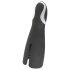 Rebel Strong - Vibrador glande recargable (negro)