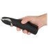 Rebelde Fuerte - vibrador recargable para masajes íntimos (negro)