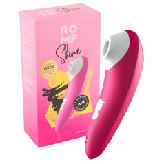   ROMP Shine - estimulador de clítoris con ondas, impermeable (rosa)