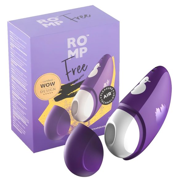 ROMP Free - Estimulador clitorial oleaje resistente al agua (lila)