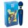 ROMP Flip - varita vibradora recargable e impermeable (azul)