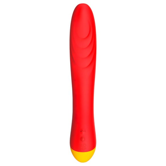 ROMP Hype - vibrador punto G impermeable - silicona naranja