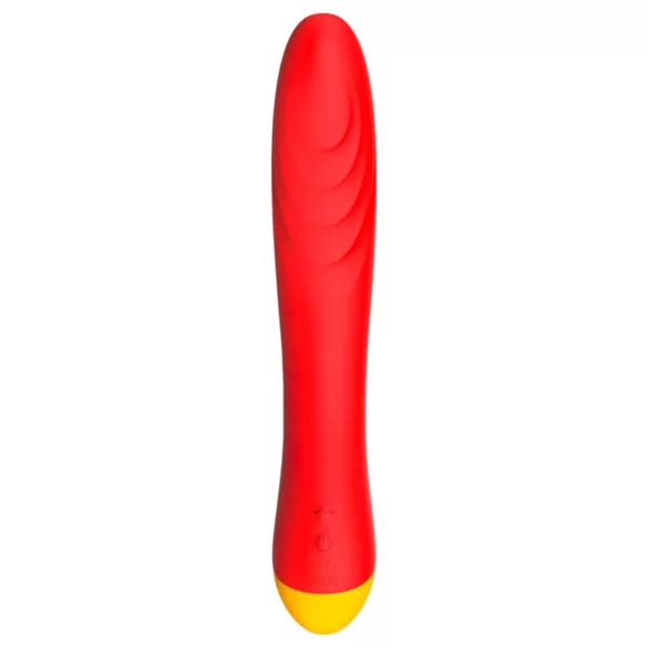 ROMP Hype - vibrador punto G impermeable - silicona naranja