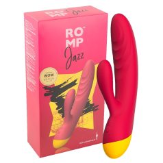ROMP Jazz - vibrador punto G con brazo, impermeable (rosa)