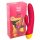 ROMP Jazz - vibrador punto G con brazo, impermeable (rosa)